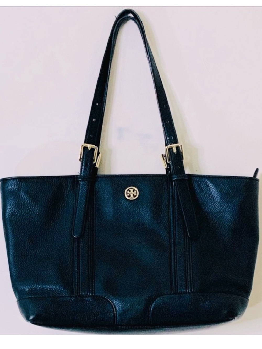 Tory Burch Landon Pebbled Leather Tote
